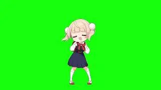 Watch my 9 mm go bang Loli Dance Green Screen Meme