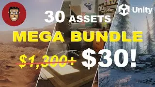 Save $1,300 with this Unity Sale (30 for 30 Mega Bundle)