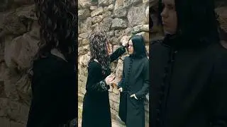 Bellatrix confronts Severus Snape #cosplay #tiktok #косплей #harrypotter #гаррипоттер 2024 #shorts