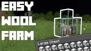Easiest Wool Farm in Minecraft 1.19+ (AFK)