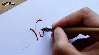 YouTube with Calligraphy Ruler