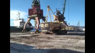 Поставка и монтаж гусеничного крана ДЭК-631А для морского порта Ольга (Находка) г. Владивосток