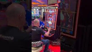 BRO HAS THE MAGIC STICKS! 