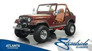 1984 Jeep CJ7 Golden Eagle Tribute 8244-ATL for sale | Charlotte, Atlanta, Dallas, Tampa, Phoen...