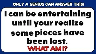 CAN YOU SOLVE THESE 20 TRICKY RIDDLES? #8