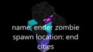 new minecraft mob idea (mojang if you see this please consider adding it into the game it would be v