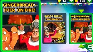 Scary Teacher 3D Gingerbread-Ifier On Fire - Let's Make Gingerbread Women This Year Instead Of Man