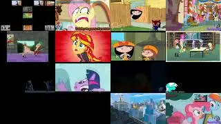 [Request] Phineas & Ferb vs MLP Sparta Remix 16parison