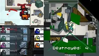 I broke Among Us with mods! | Among Us Custom Modded Hats/Gameplay