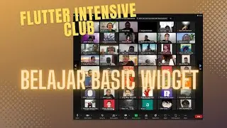 Belajar Flutter Basic Widget via Zoom