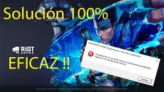 Error 0xc0000005 VALORANT. Solución 100% Fiable