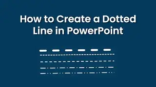 How to Create a Dotted Line in PowerPoint