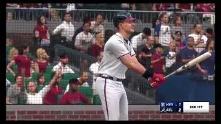 New York Yankees at Atlanta Braves - MLB The Show™ 23 Gameplay Sim (8/14)