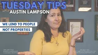 Tuesday Tip! We Lend to People not Properties