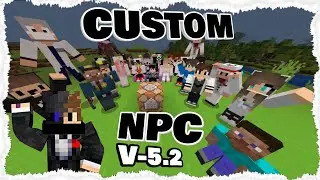 El mejor Addon de NPC Custom para Minecraft Bedrock 1.19.30