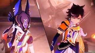 Cyno vs Sethos and Tighnari's Ancestors's Cutscene