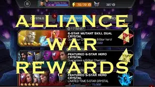 MCOC:ALLIANCE WAR REWARDS #mcoc #marvelcontestofchampions #marvel