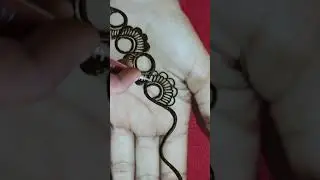 #shorts Very easy Mehndi design  | Simple Mehandi