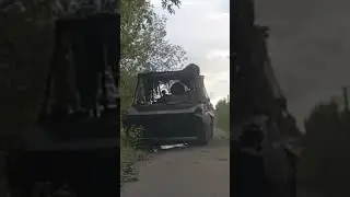 Русский воин сжёг бмп укроповской нечисти.Настоящий герой! #славароссии
