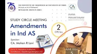 SCM on Amendments in IND AS