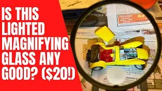Is This $20 Lighted Magnifying Glass Any Good? #YES