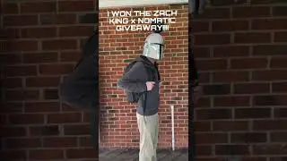 I WON the @ZachKing x @NOMATIC giveaway! Thanks for the bag!