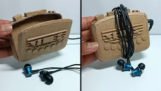 how to make a Sony walkman in cardboard