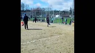 Scarlett gets a hit - NLLL Softball - Lightening