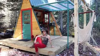 A-frame cabin anyone can build
