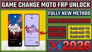 Motorola FRP Bypass Latest Method | Skip Google Verification All Models 2026