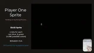 Player One Sprite (6502 VGA)