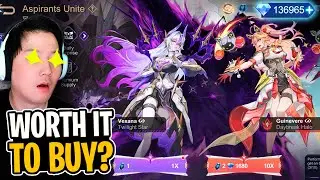 How much are New Aspirants Vexana and Aspirants Guinevere skins?