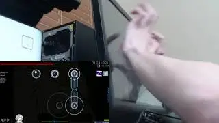 osu!: Hyadain - Chocobo [Gold] +NC 94.01% FC #13 Liveplay (touchscreen)