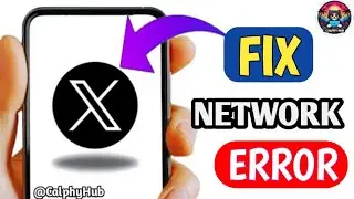 how to fix X Twitter network error problem | X Twitter network error issues fixed 