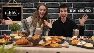 Je mange toute les pâtisseries de les quatre table ( avec Cloé )
