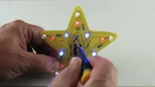 C7601 - Learn to Solder Flashing Star Kit