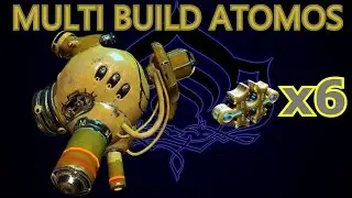 WARFRAME MULTI BUILDS ATOMOS 6 formas U19.13.1