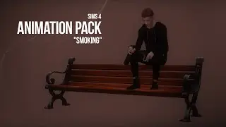Animation pack SMOKING SIMS 4 by Люка Злюка | Download