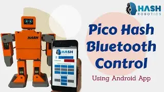 Pico Hash Bluetooth Control Using Android Application | Hash Robotics