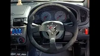 Nissan Alamera n16/b15 Sentra short hub + suede steering wheel