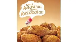 New AJI-NO-MOTO® Radio Ad Breaking News: AJI-NO-MOTO® can be added into fried food (Fried Chicken)