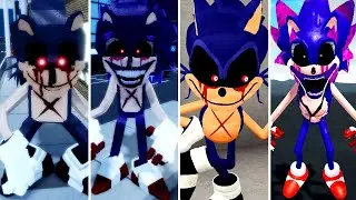 EVOLUÇÃO DO SONIC.EXE TRIPLE TROUBLE (SONIC)! (Evolution of Sonic.Exe Triple Trouble)