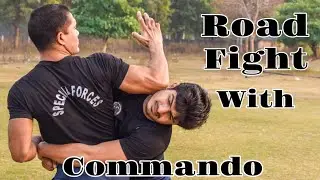 Road Fight With Commando || Self Defence || Commando Fitness Club