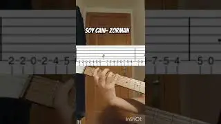 HOW TO PLAY SOY CANI BY ZORMAN #guitar #tabs #zorman