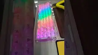 Colorful backlight #shorts #short #keyboard