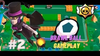 MORTIS Brawl Ball Gameplay #2 |Brawl Stars|