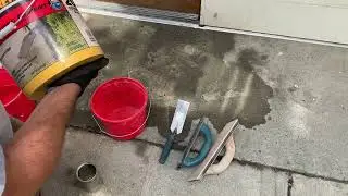 Concrete Floor Pitting Repair