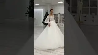 Пышное свадебное платье
