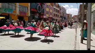 Entrada folklorica Virgendel Rosario Viacha 2021 La Paz Bolivia