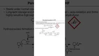 Peroxide formation mechanism in THF 